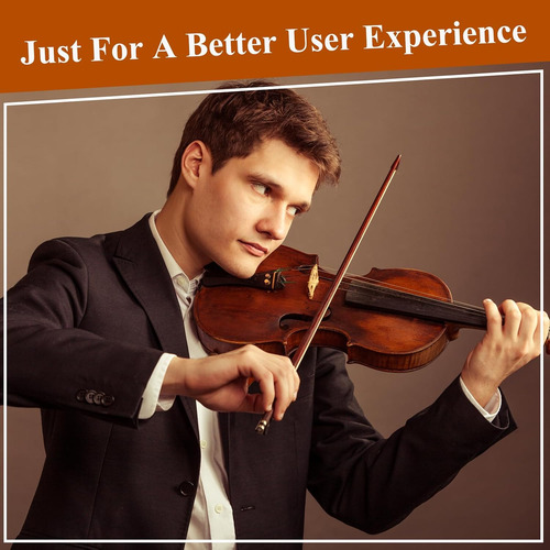 Phoenix Violín 4/4 Full Size Kit, Violín Fiddle Set P...