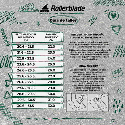 Patines Roller Mujer Rollerblade Profesional En Linea Inc