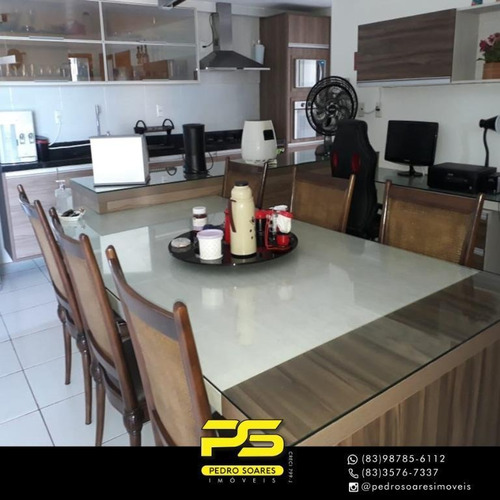 Apartamento Com 3 Dormitórios À Venda, 92 M² Por R$ 430.000 - Intermarés - Cabedelo/pb - Ap3911