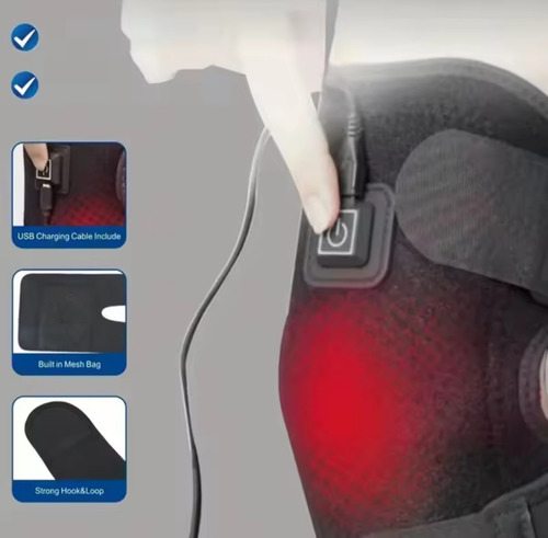 Rodillera Térmica Ajustable Temperatura Ajustable Rodilla