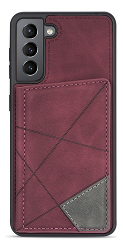B Funda De Tarjeta Wallet For Samsung S21 Fe S21 Ultra Plus