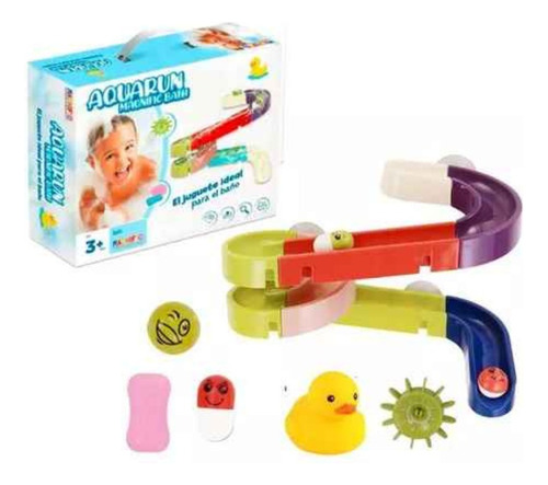 Laberinto Para Bañadera Bebe Agua Laberinto Magnific Bolitas