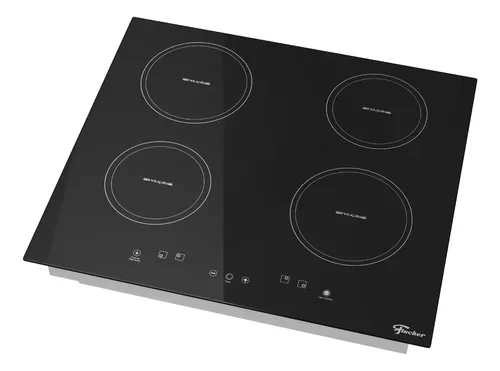 Cooktop Indução Fischer 4 Bocas Touch Econômico 220v Preto 220v