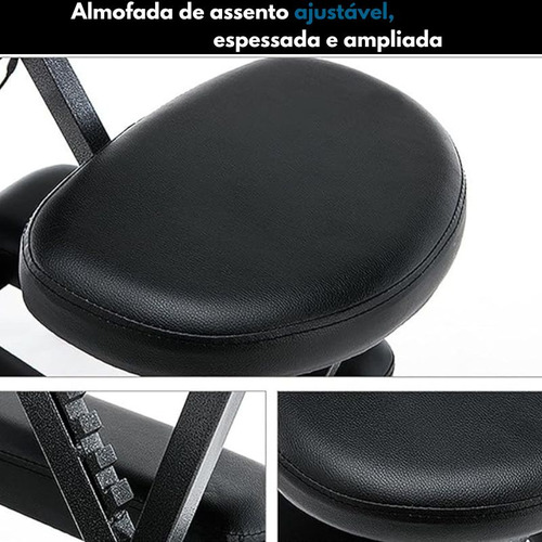 Cadeira Massagem Dobrável Portátil Quick Massage Fácil Uso