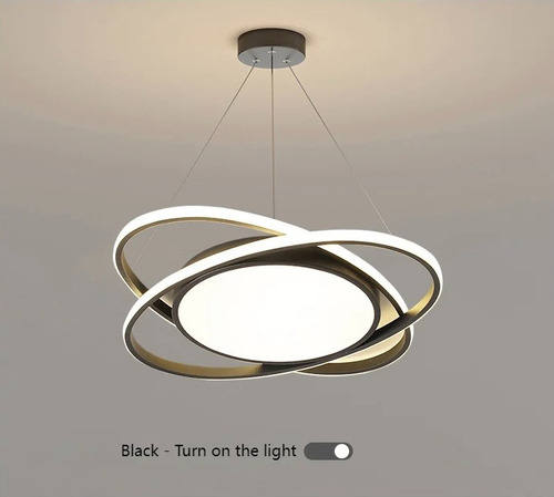 . Lámpara De Techo Led Moderna Con Luz Colgante Regulable