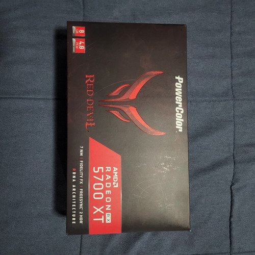 Imagen 2 de 6 de Red Devil Radeon Rx 5700 Xt Tarjeta De Video Amd Powercolor