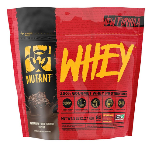 Mutant Whey Proteina 5 Lb Chocolate Fudge Brownie