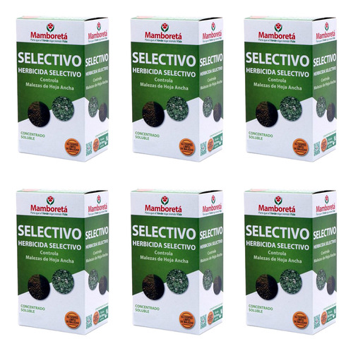 Mamboretá Selectivo Herbicida 100cc Malezas De Hoja Ancha 6u