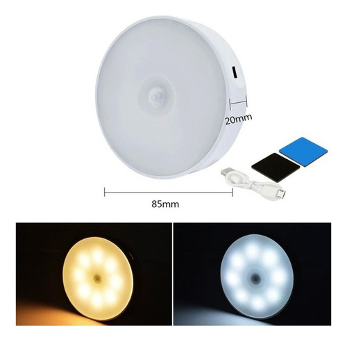 Luminária Lâmpada Led Sensor De Presença Acende Automatico