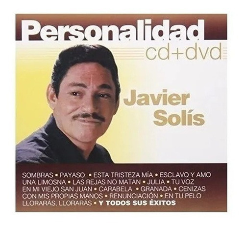 Javier Solís Personalidad Cd + Dvd