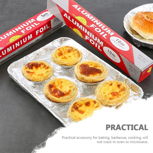 Lámina De Aluminio Resistente A Altas Temperaturas, 4 Cajas
