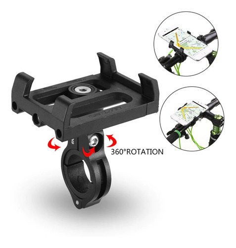 Porta Celular Bicicleta Moto Gub Plus 3 Alum Rotable - Racer