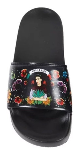 Sandalias Ojotas Zueco Frida Kahlo Original 4001