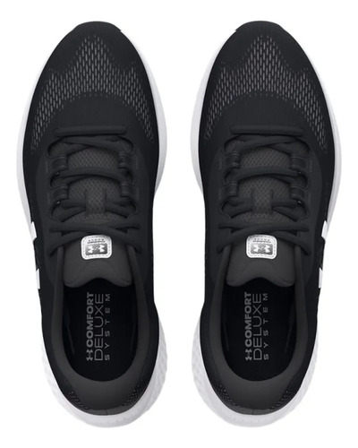 Tenis Running Under Armour Charged Rogue 4 Negro Hombre 3026