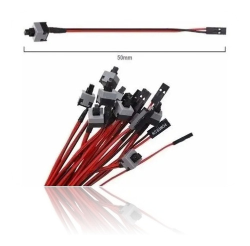Botón Switch Encendido Para Rig Eth Pc Power Sw 50cm