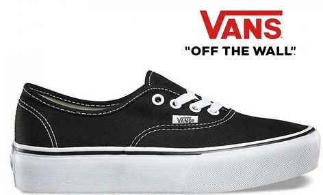 vans authentic negras plataforma vans authentic negras plataforma