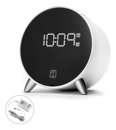 Ihome Reloj Despertador Digital Con Cargador Usb De 5 W, Rel
