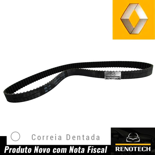 Imagem 3 de 10 de Correia Dent Meg San Dust 1.6 16v K4m 08 A 16 8200897100