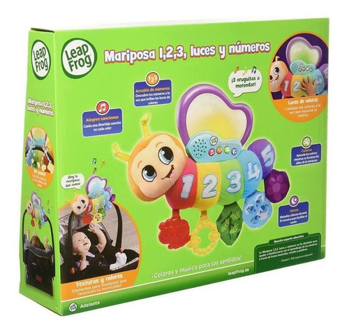 Mariposa Infantil 1 2 3 Luces Y Números Leapfrog