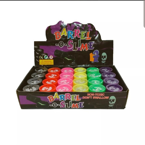 Moco De Gorila  Barrel  Slime 24 Pzas Chicas Envio Gratis