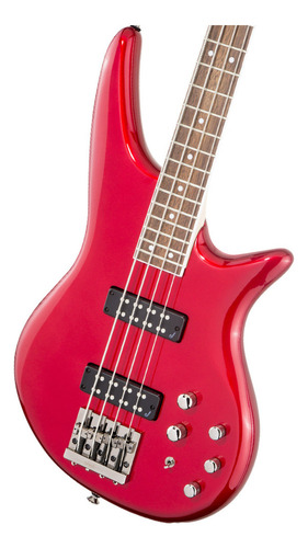 Bajo Electrico Jackson Js3 Spectra Iv Metallic Red Color Rojo