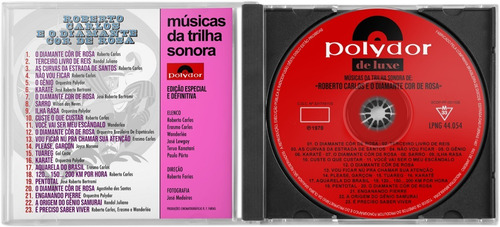 Roberto Carlos E O Diamante Cor De Rosa (cd Frete Grátis)
