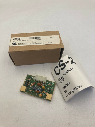 Sti 41625 Cs-2 Delay On & Off 0.12-12 Second Adjustable Bbd