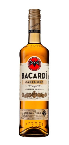 Bacardi Oro 980cc ((full)). Quirino Bebidas