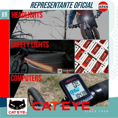 Imagen 4 de 10 de Ciclocomputadora Cateye Padrone Cc-pa 100w