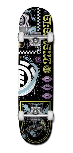 Element Space Case Skateboard Completo Sz 8 