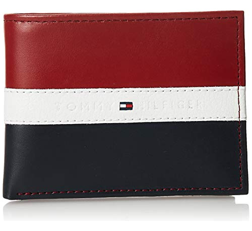 Tommy Hilfiger Men S Piel Vaughn En Relieve Billetera Plegab