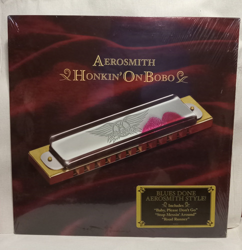 Lp Vinyl Aerosmith Honkin On Bobo Cerrado