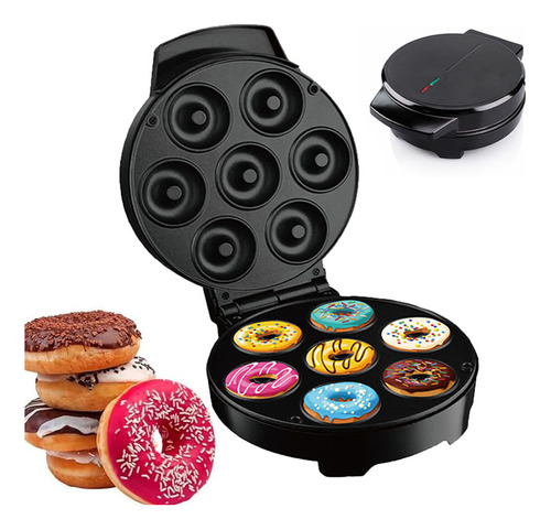 Mini Máquina Para Hacer Donuts, 7 Orificios, 110/220 V