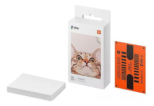 Xiaomi Papel Fotográfico (20 Hojas) Portable Photo Printer