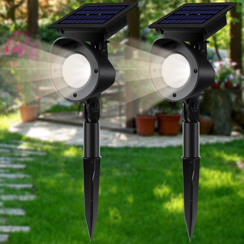 Foco Solar Paisaje Impermeable Ajustable Acampar Luz Led 2