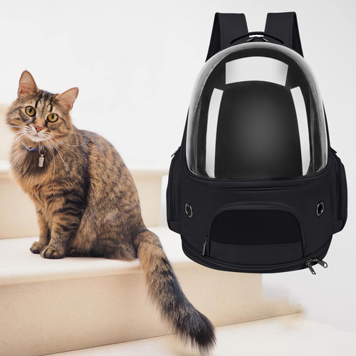 Pet Carrier Mochila Bolsas De Transporte Bolso Para Negro