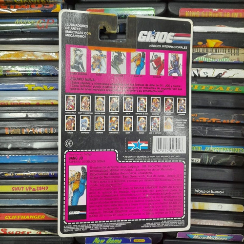 Gi Joe No Plastirama Bang Jo España Epoca Motu Eternia Store
