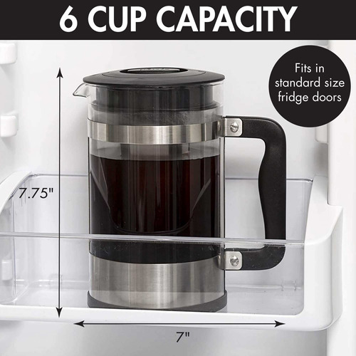 Primula 2 En 1 Prensa Francesa Cold Brew One Cafetera, Mango