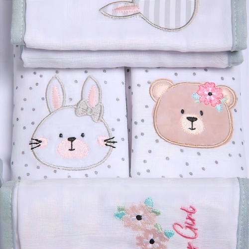 Paninho Boca Soft Papi Friends Prendedor Chupeta 38cm X 36cm