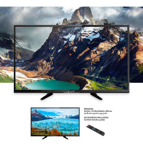 Imagen 2 de 2 de Tv Kanji 32 Led Mt005