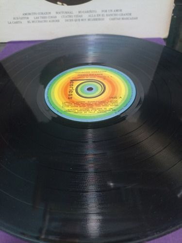 Pedro Infante Amorcito Corazón 1975 Peerless Lp Vinil