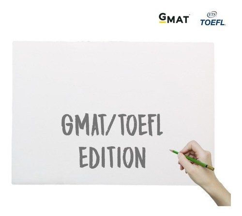 Kit Pizarra De Mano A3 Gmat Edition