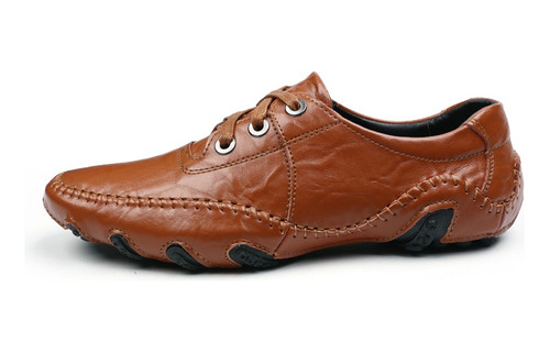 Hombre Mocasines Zapatos Casual Cuero Calzado