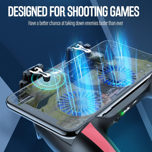 Mando De Juegos Para Móvil Con Batería De 4000mah Y ...