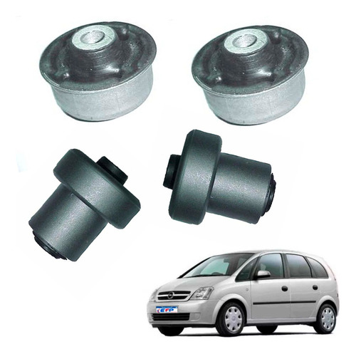 Kit 4 Buje Parrilla P/ Chevrolet Corsa 2 Meriva 4x