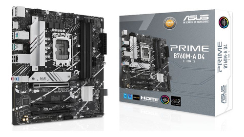 Motherboard Asus Prime B760m-a Ddr4 Csm 1700 14°gen 6