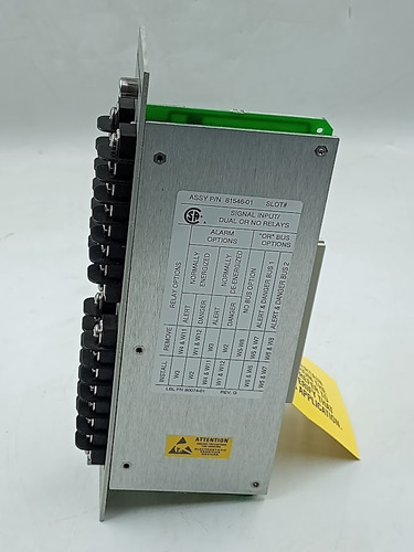 Monitor De Impulso Duplo Bently Nevada 3300/20-12-01-02-01-0