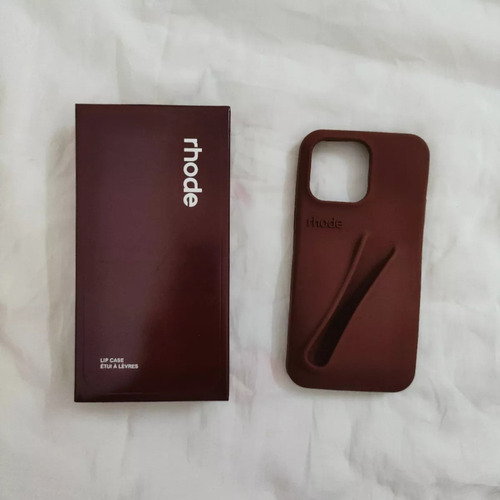 Rhode Hailey Bieber Funda For iPhone The Lip Case Original
