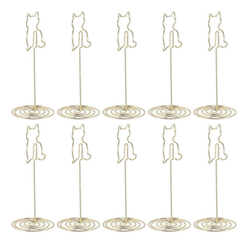 10pcs Número De Tabla Soporte 3.8 Pulgadas De Soporte De Tar