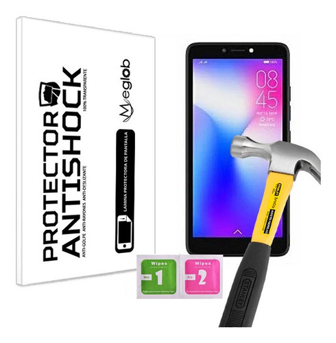 Protector De Pantalla Antishock Tecno Pop 2